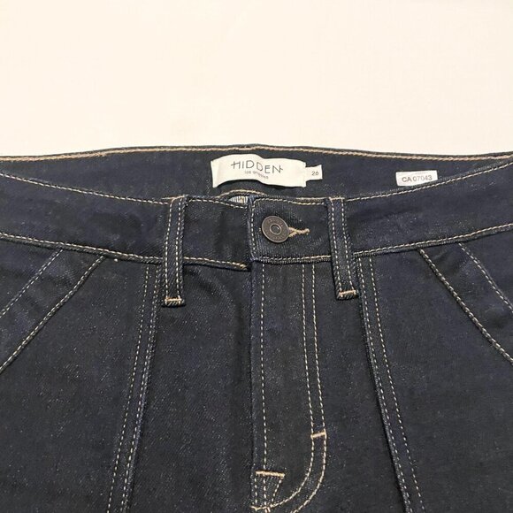 Hidden Tracey Straight Denim Jeans Womens Size 26 - Picture 6 of 16